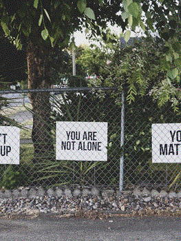 Not alone